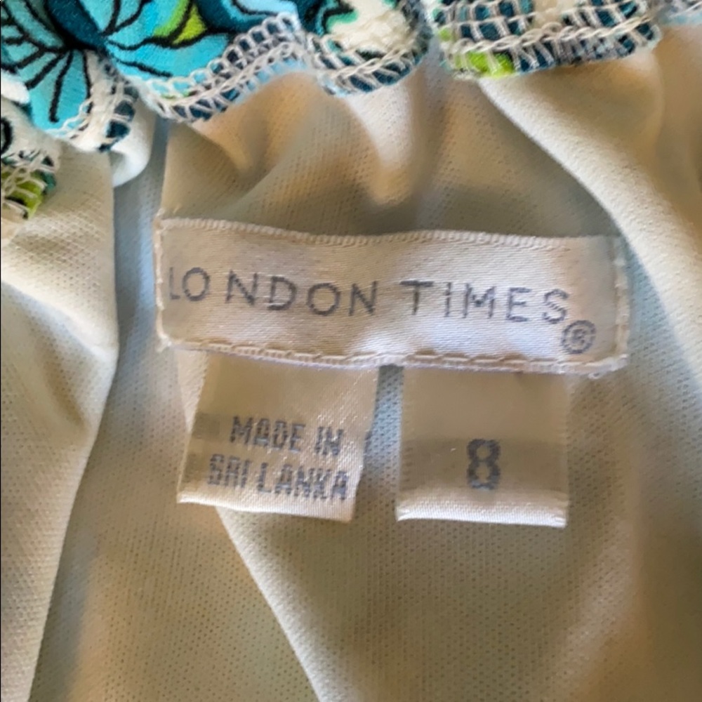 London Times Racer Back Sundress - Picture 6 of 7